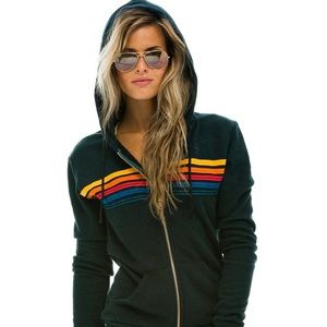 ISO SIZE XS AVIATOR NATION CHARCOAL 5 STRIPE SET